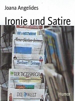 cover image of Ironie und Satire